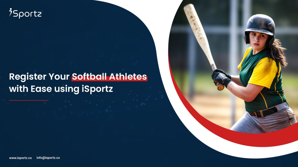 Register & manage softball athletes effortlessly with iSportz. Simplify your tasks and stay organized.