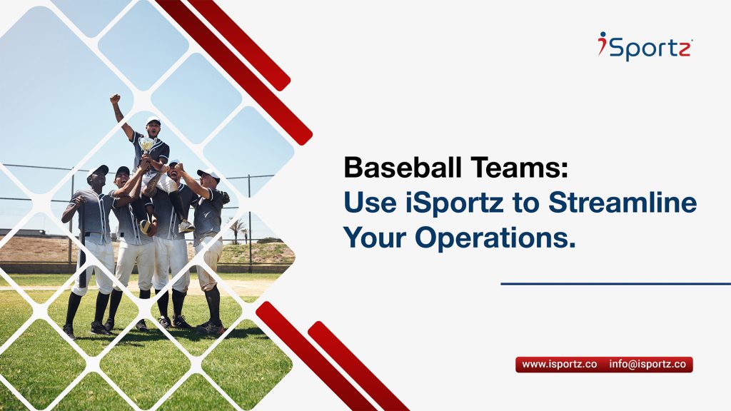 Streamline your baseball team's operations efficiently with iSportz for enhanced management and performance.